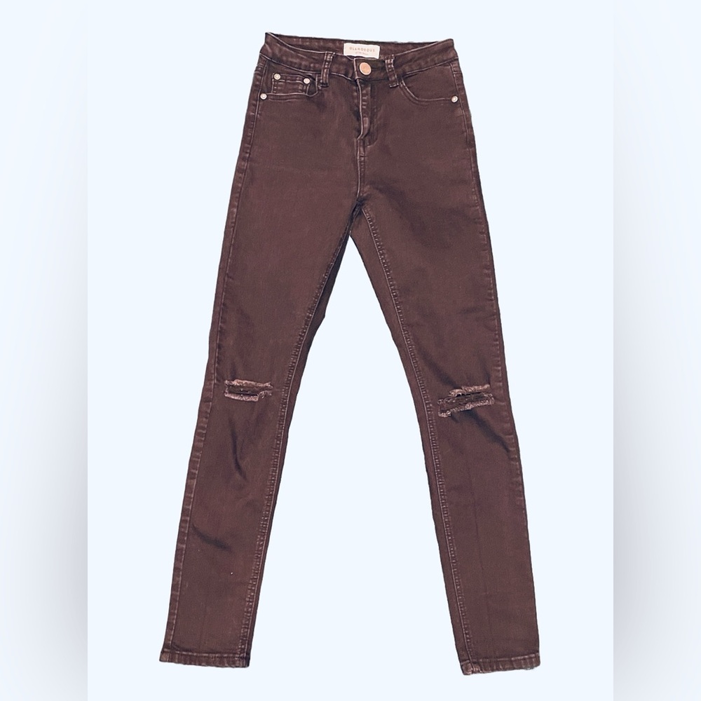 Glamorous Black Distressed Jeans XS